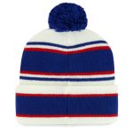 New York Giants youth 47 white new york giants stripling cuffed knit hat with pom | Giants Shop