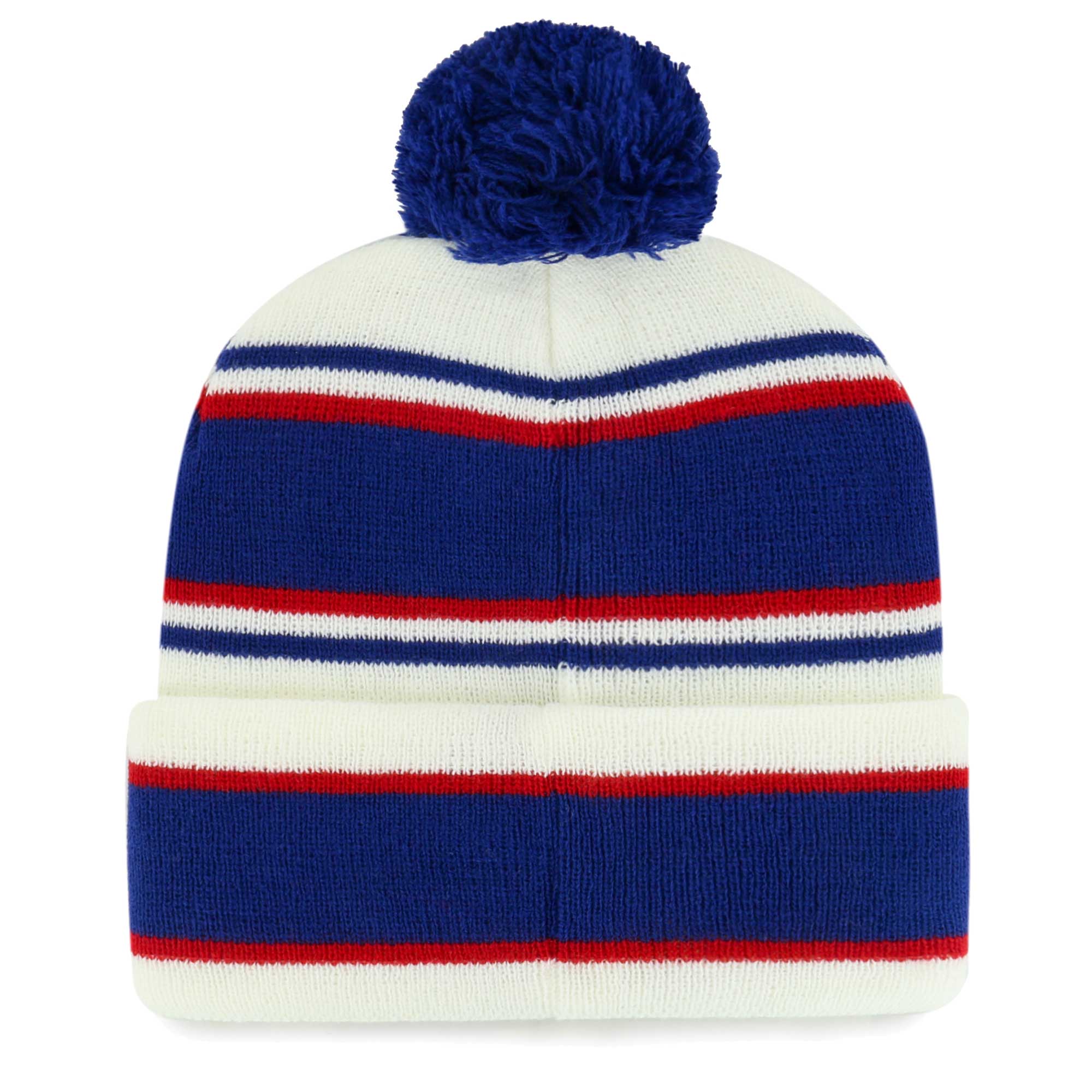 New York Giants youth 47 white new york giants stripling cuffed knit hat with pom | Giants Shop