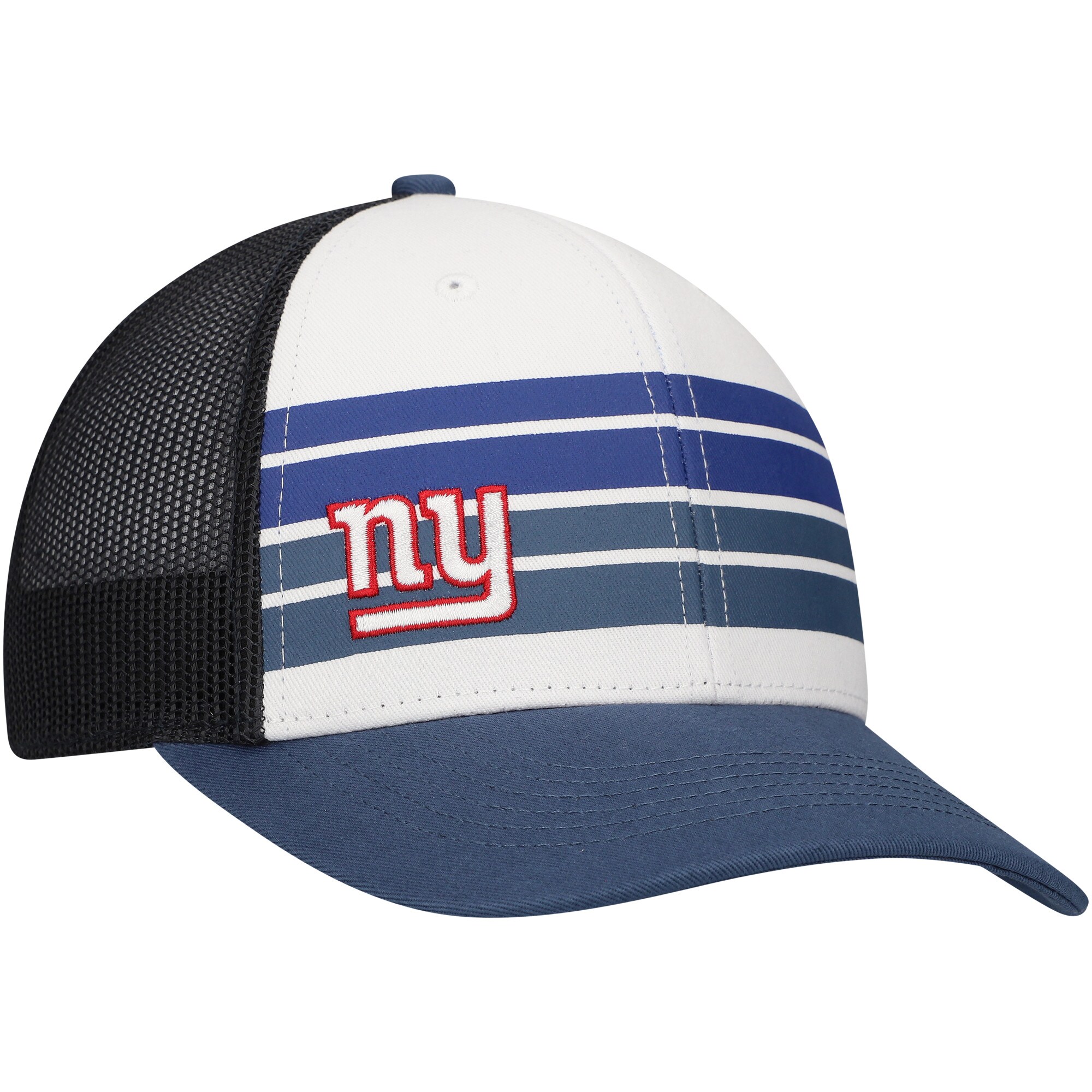 New York Giants youth 47 whiteblue new york giants cove trucker adjustable hat | Giants Shop