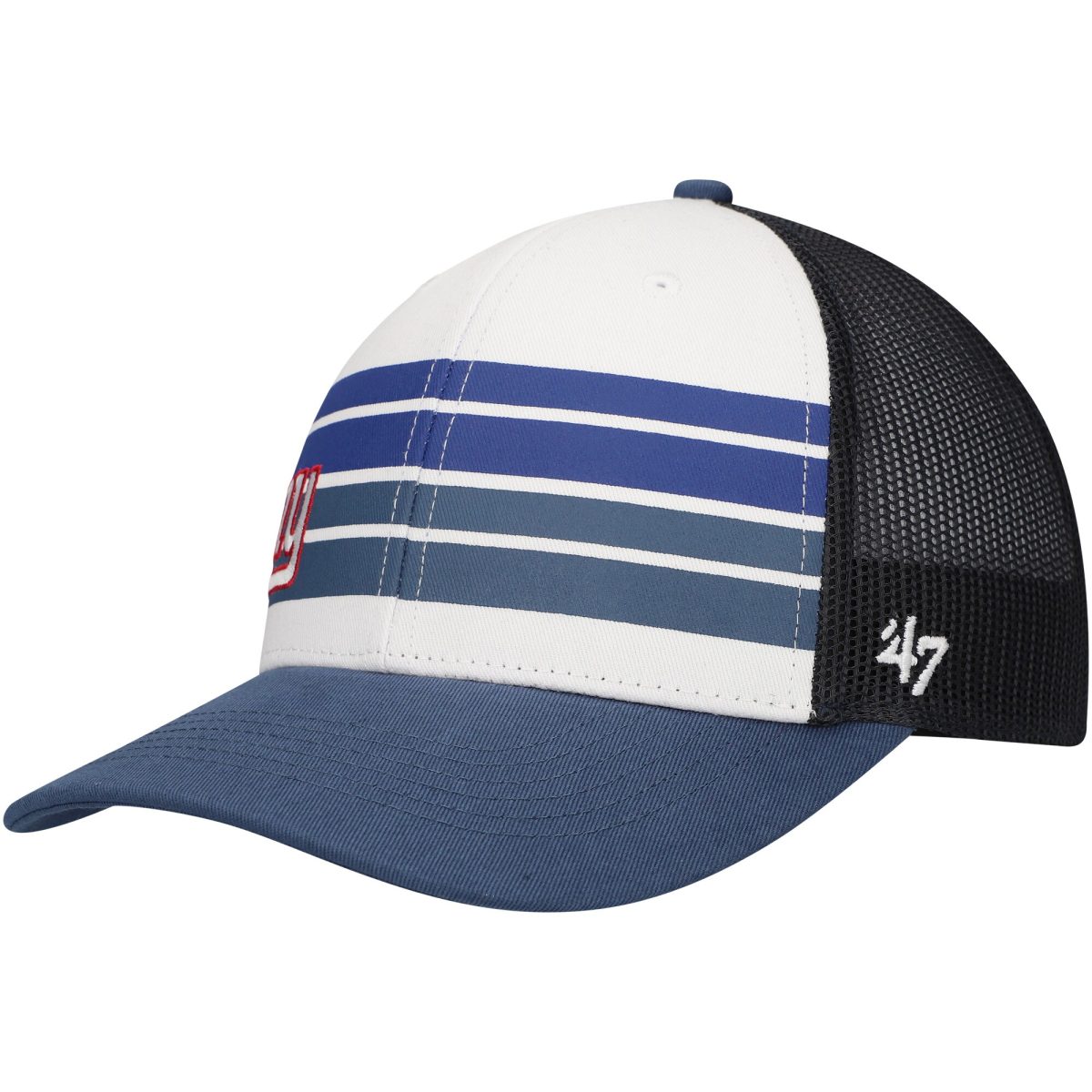 New York Giants youth 47 whiteblue new york giants cove trucker adjustable hat | Giants Shop