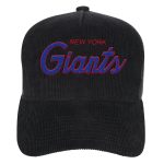 New York Giants youth mitchell  ness black new york giants times up precurved trucker adjustable hat | Giants Shop