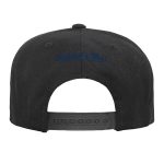New York Giants youth mitchell  ness blackroyal new york giants team script snapback hat | Giants Shop