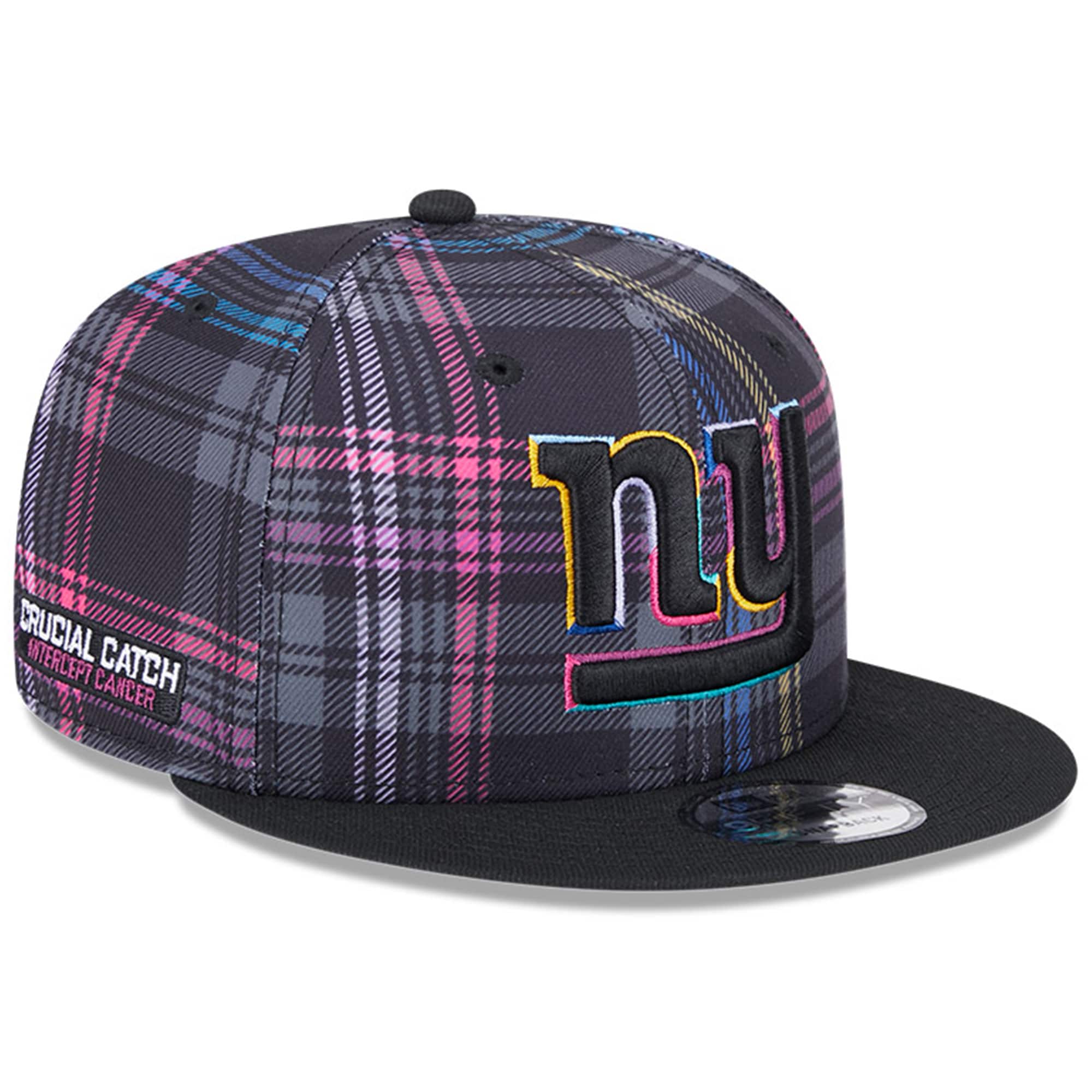 New York Giants youth new era black new york giants 2024 nfl crucial catch 9fifty snapback hat | Giants Shop