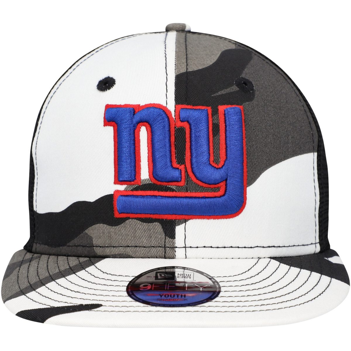 New York Giants youth new era camo new york giants trucker 9fifty snapback hat | Giants Shop