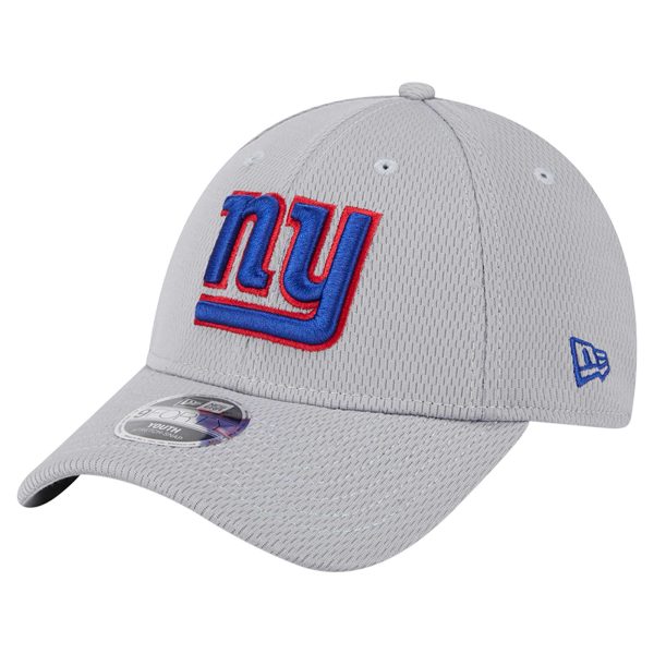 New York Giants youth new era gray new york giants main 9forty adjustable hat | Giants Shop