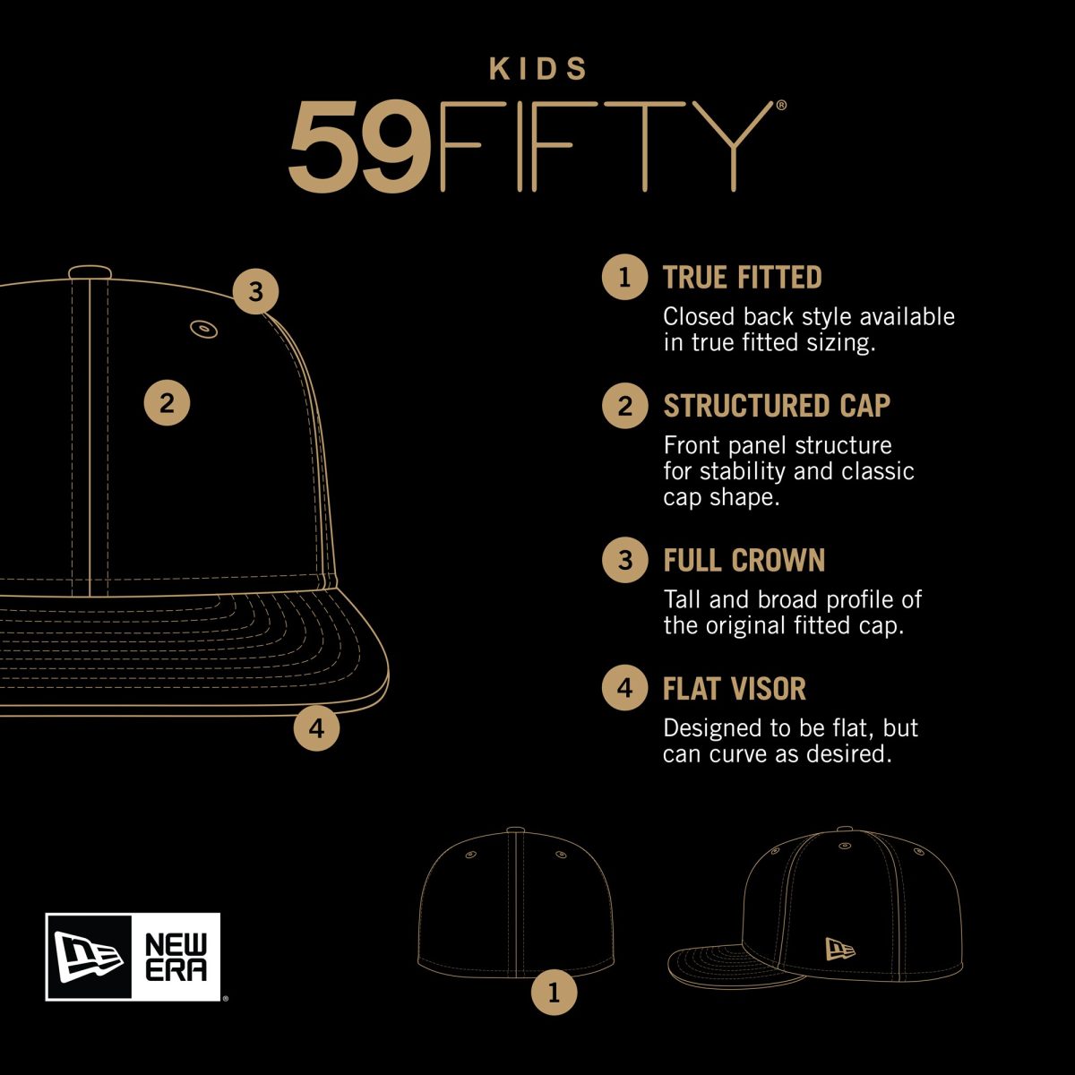 New York Giants youth new era royal new york giants main 59fifty fitted hat | Giants Shop