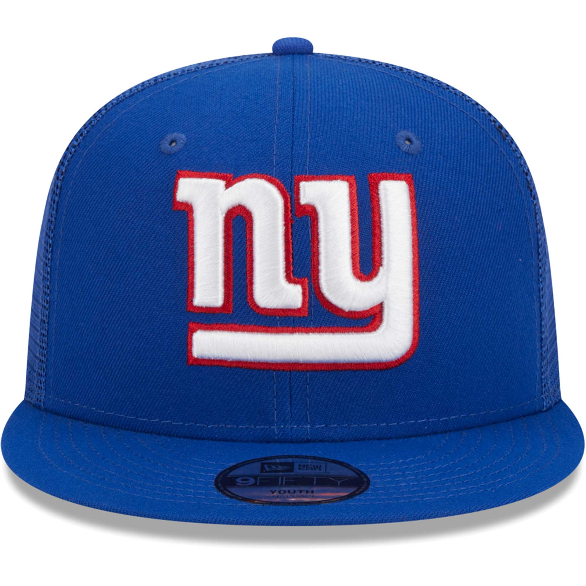 New York Giants youth new era royal new york giants main trucker 9fifty snapback hat | Giants Shop
