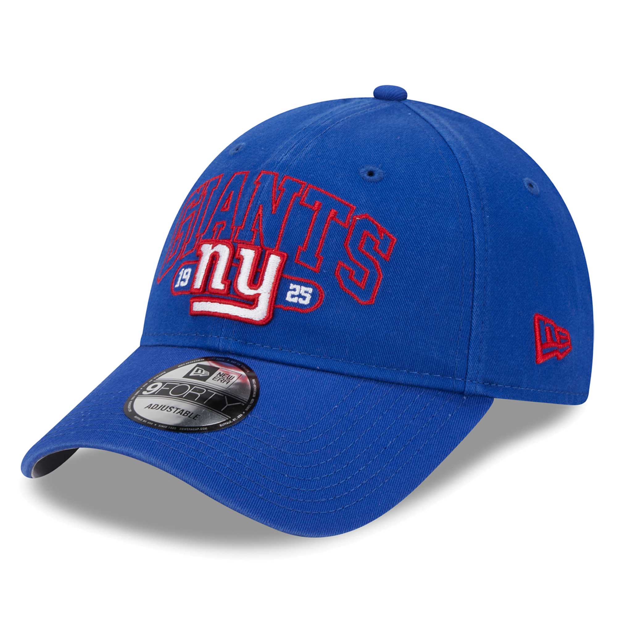 New York Giants youth new era royal new york giants outline 9forty adjustable hat | Giants Shop