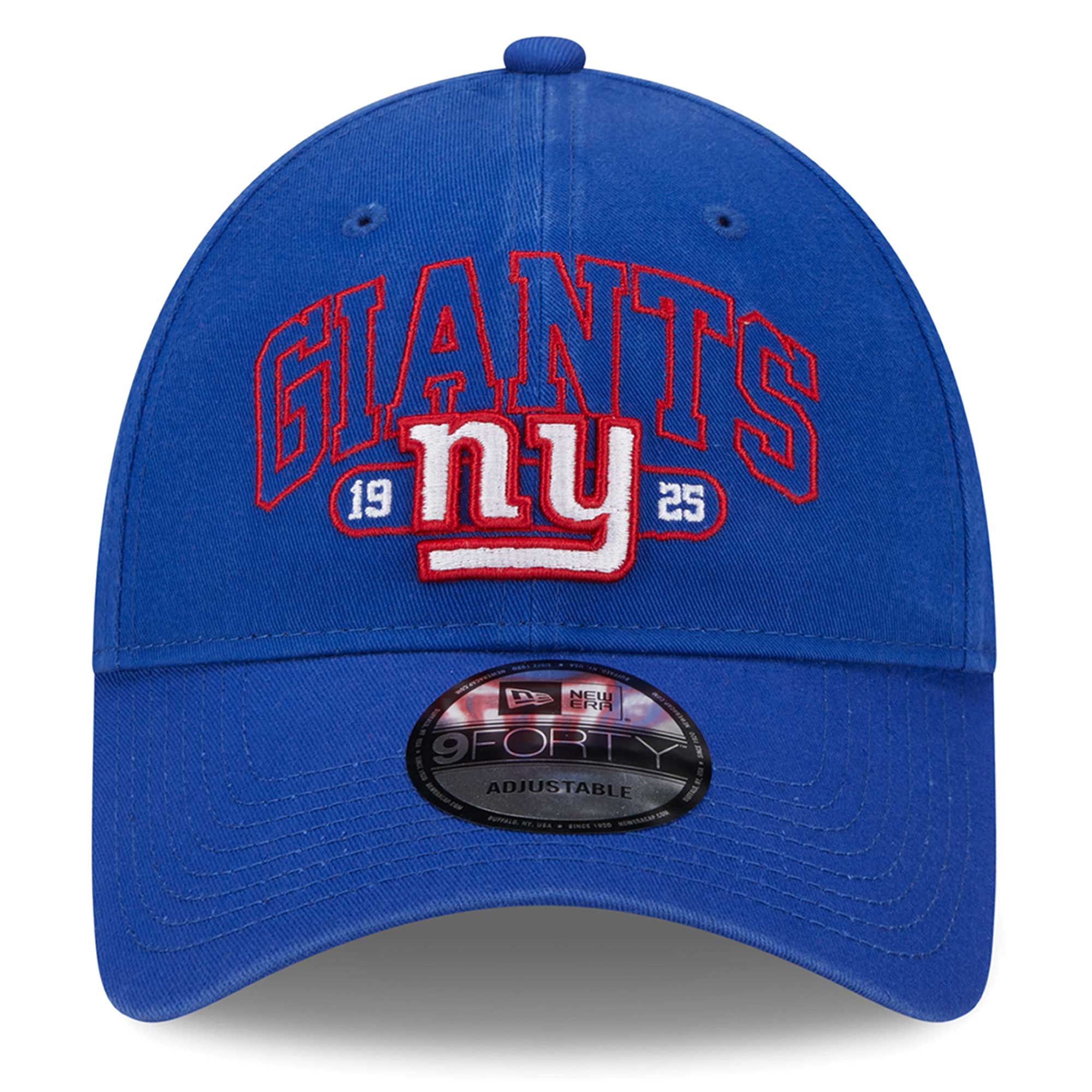 New York Giants youth new era royal new york giants outline 9forty adjustable hat | Giants Shop