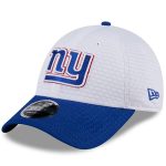New York Giants youth new era whiteroyal new york giants 2024 nfl training camp 9forty adjustable hat | Giants Shop