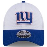 New York Giants youth new era whiteroyal new york giants 2024 nfl training camp 9forty adjustable hat | Giants Shop