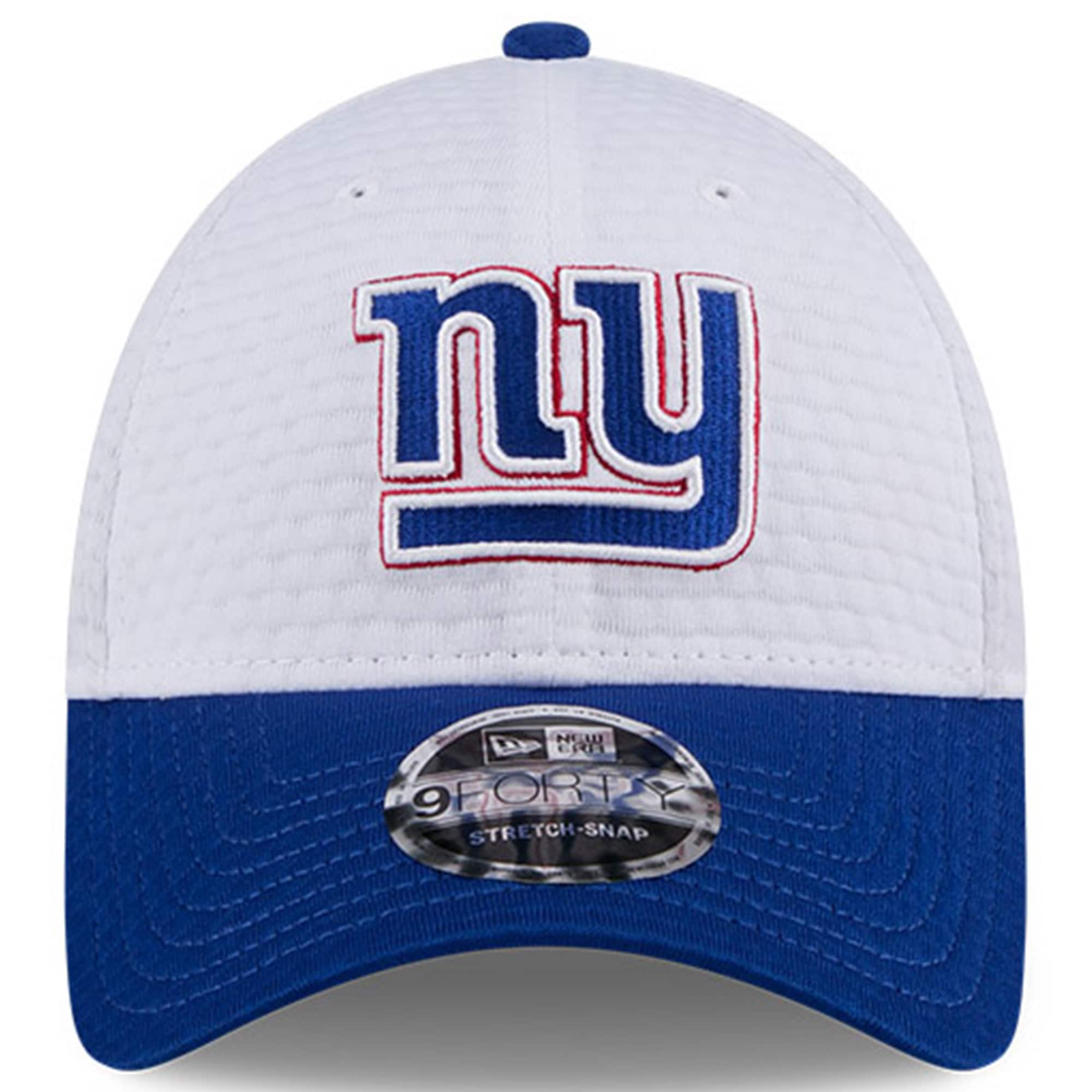 New York Giants youth new era whiteroyal new york giants 2024 nfl training camp 9forty adjustable hat | Giants Shop