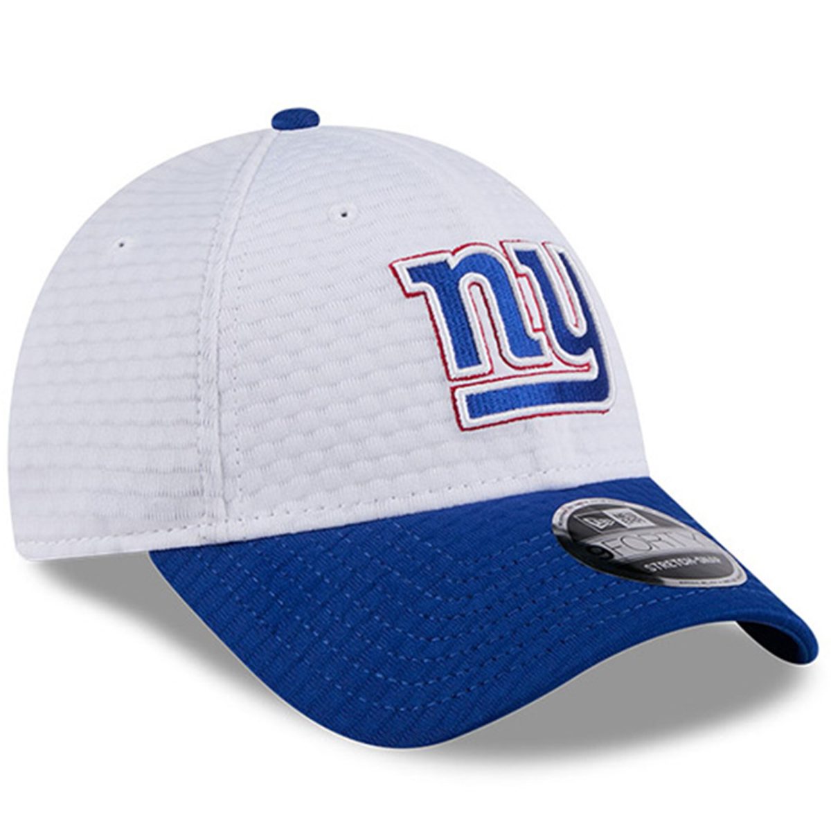 New York Giants youth new era whiteroyal new york giants 2024 nfl training camp 9forty adjustable hat | Giants Shop