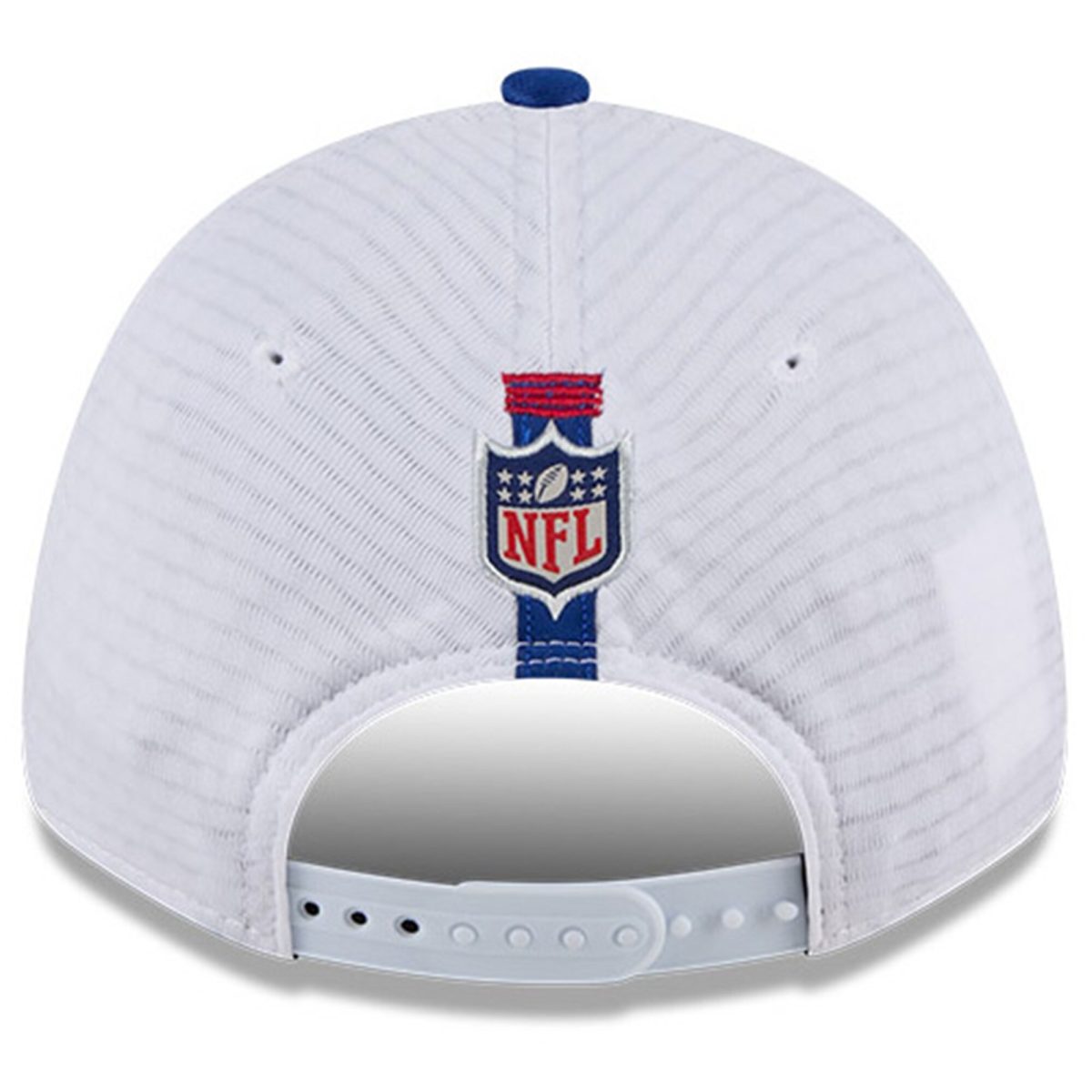 New York Giants youth new era whiteroyal new york giants 2024 nfl training camp 9forty adjustable hat | Giants Shop