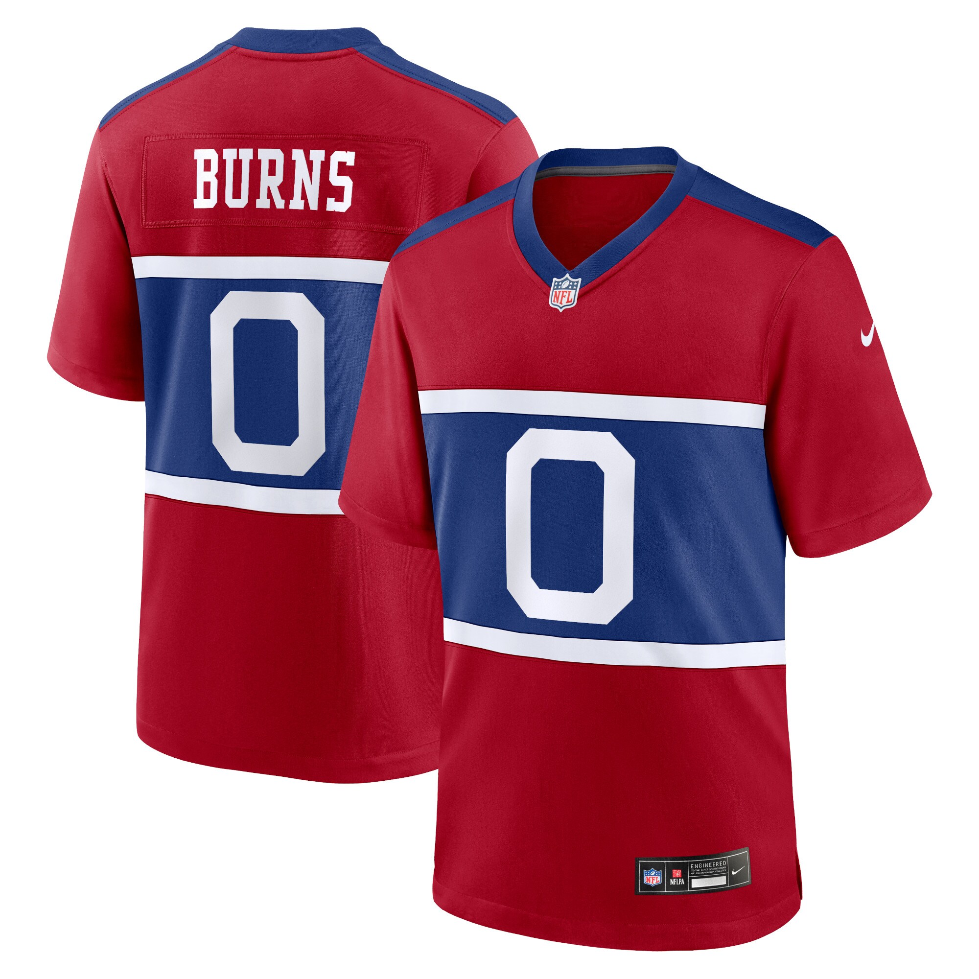 New York Giants youth nike brian burns century red new york giants alternate player game jersey | Giants Shop