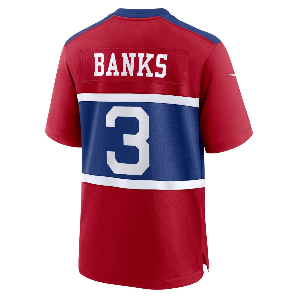 New York Giants youth nike deonte banks century red new york giants alternate player game jersey | Giants Shop