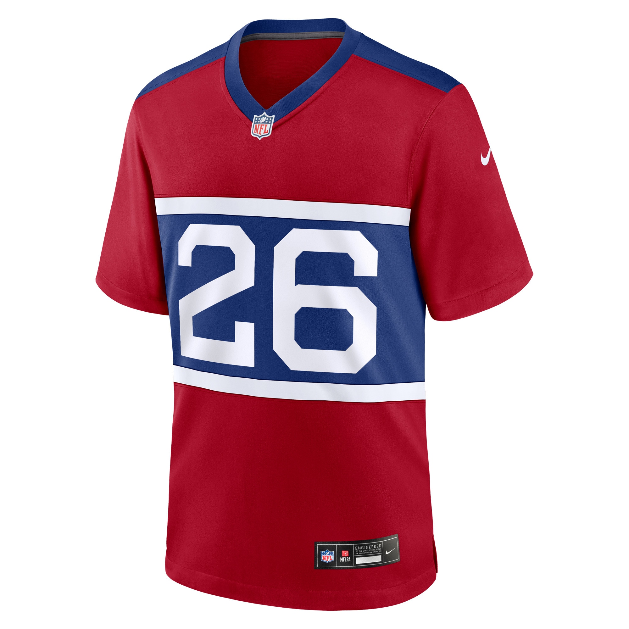 New York Giants youth nike devin singletary century red new york giants alternate player game jersey | Giants Shop