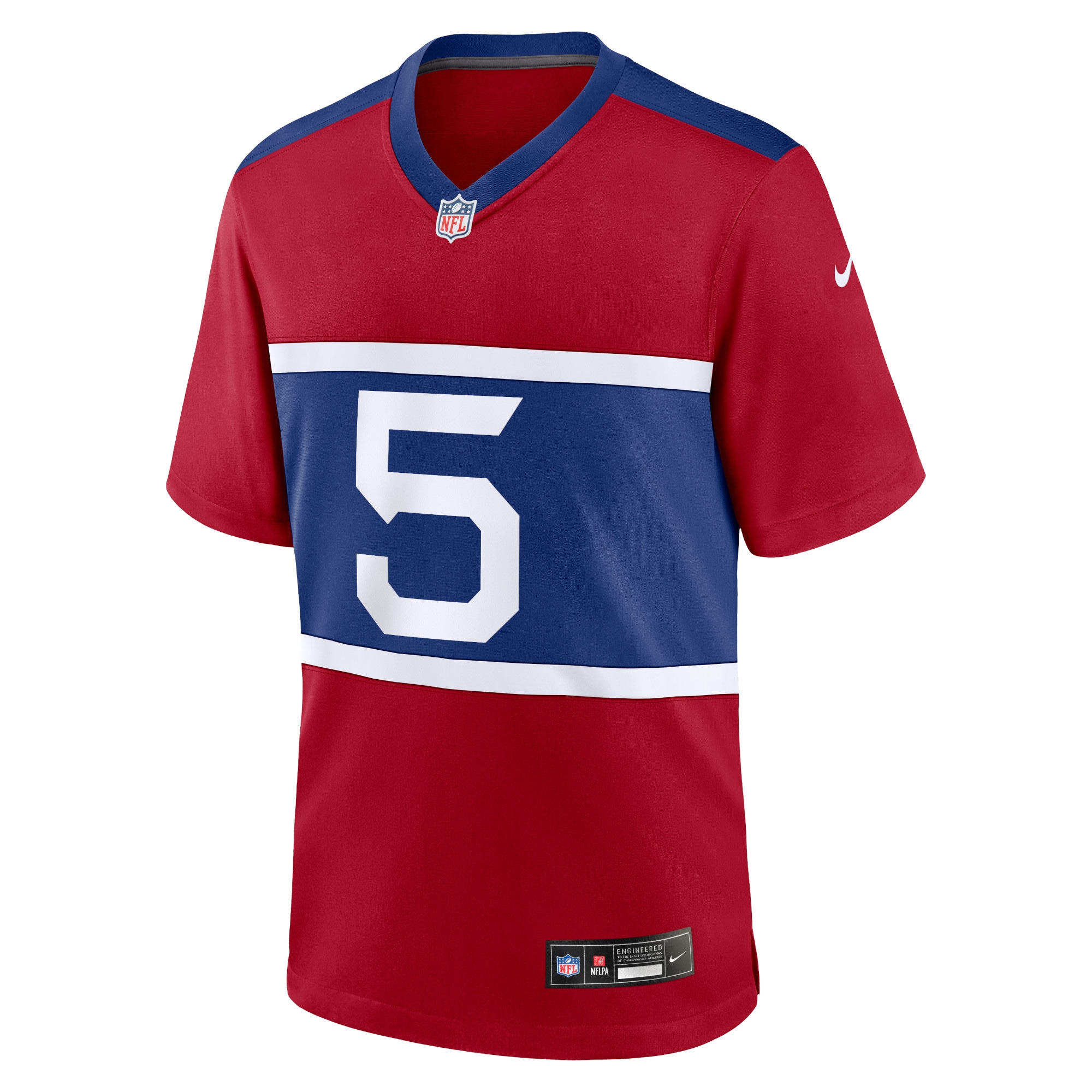 New York Giants youth nike kayvon thibodeaux century red new york giants alternate player game jersey | Giants Shop