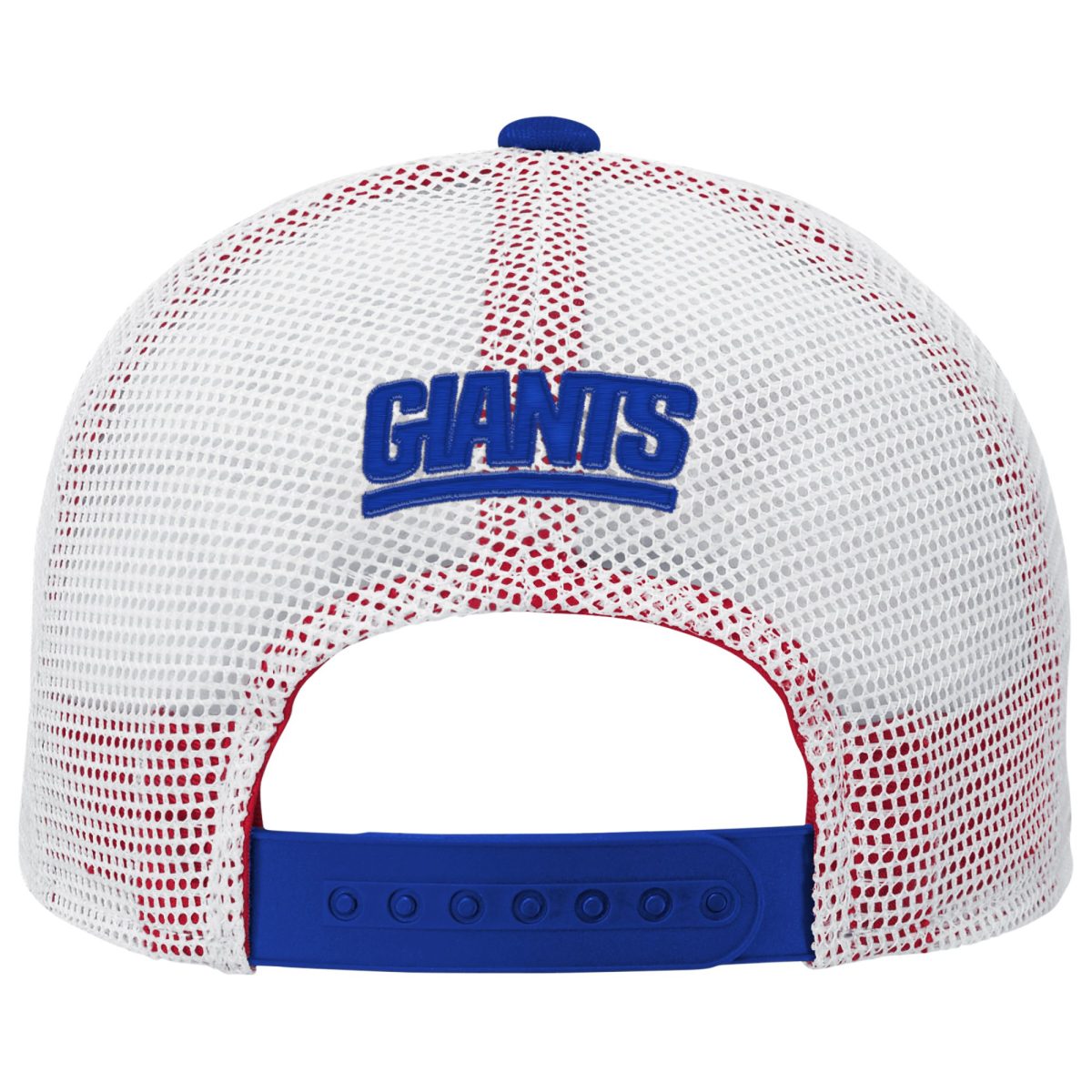 New York Giants youth royal new york giants core lockup trucker adjustable hat | Giants Shop