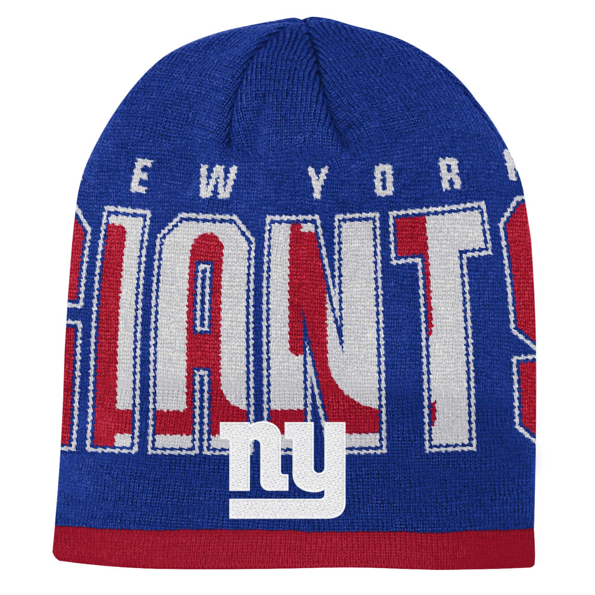 New York Giants youth royal new york giants legacy beanie | Giants Shop
